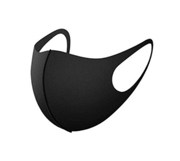 Black Reusable Protective Face Mask