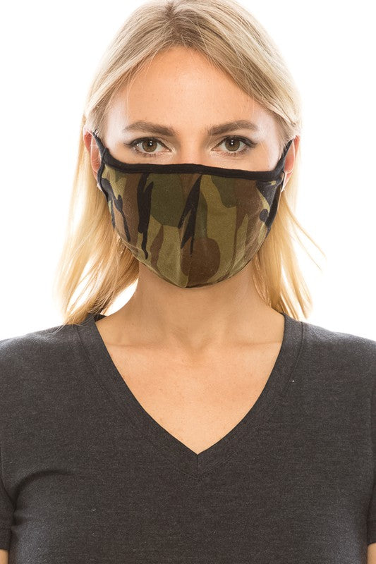 Camo Reusable Protective Mask