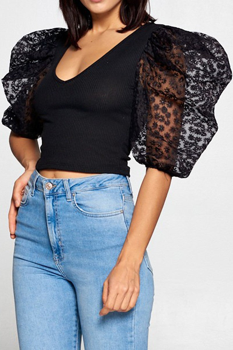 Puff Me Up Sleeve Top